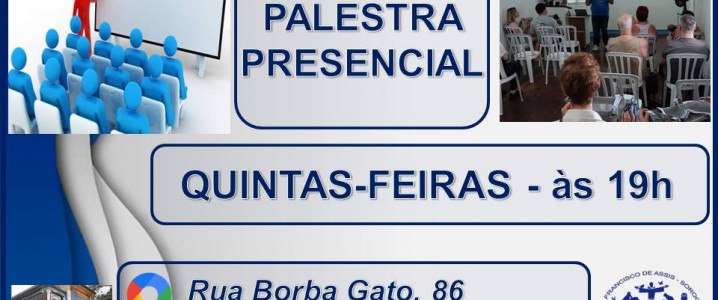 Agenda das Palestras